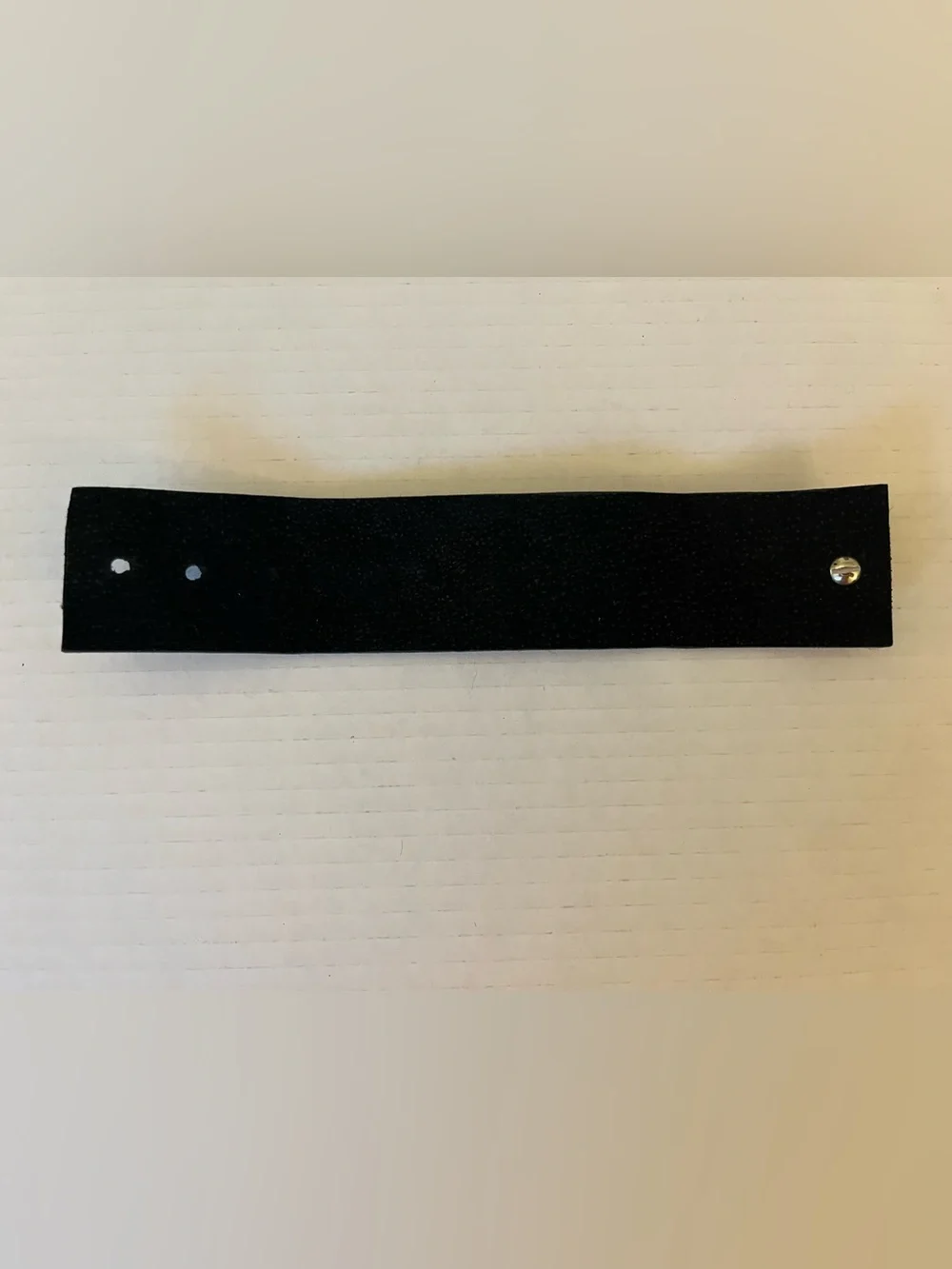 Rare Kippys Black Bracelet with Silver Crystal Accents
